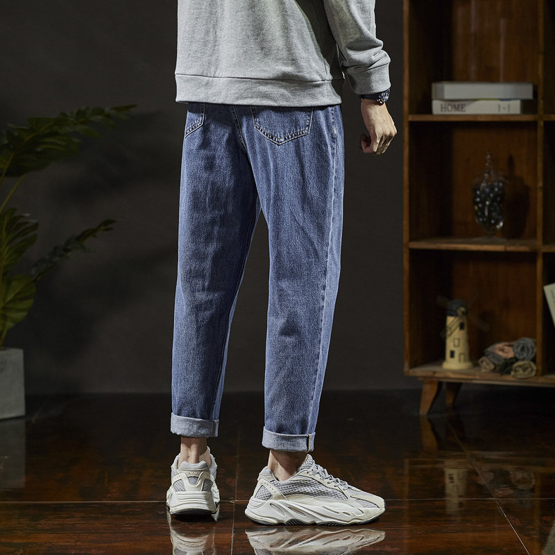 唐狮官方旗舰店2020春秋装潮牛仔裤 唐狮天悦牛仔裤