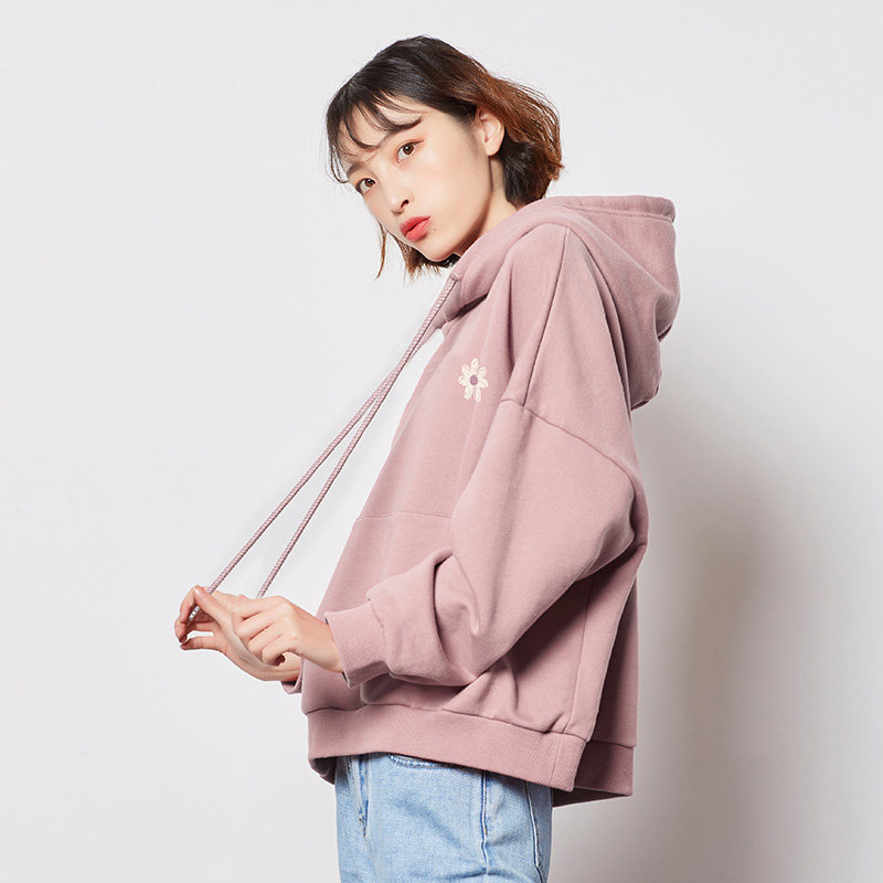 唐狮小雏菊2021春秋新款连帽卫衣 唐狮喜之乐卫衣/绒衫