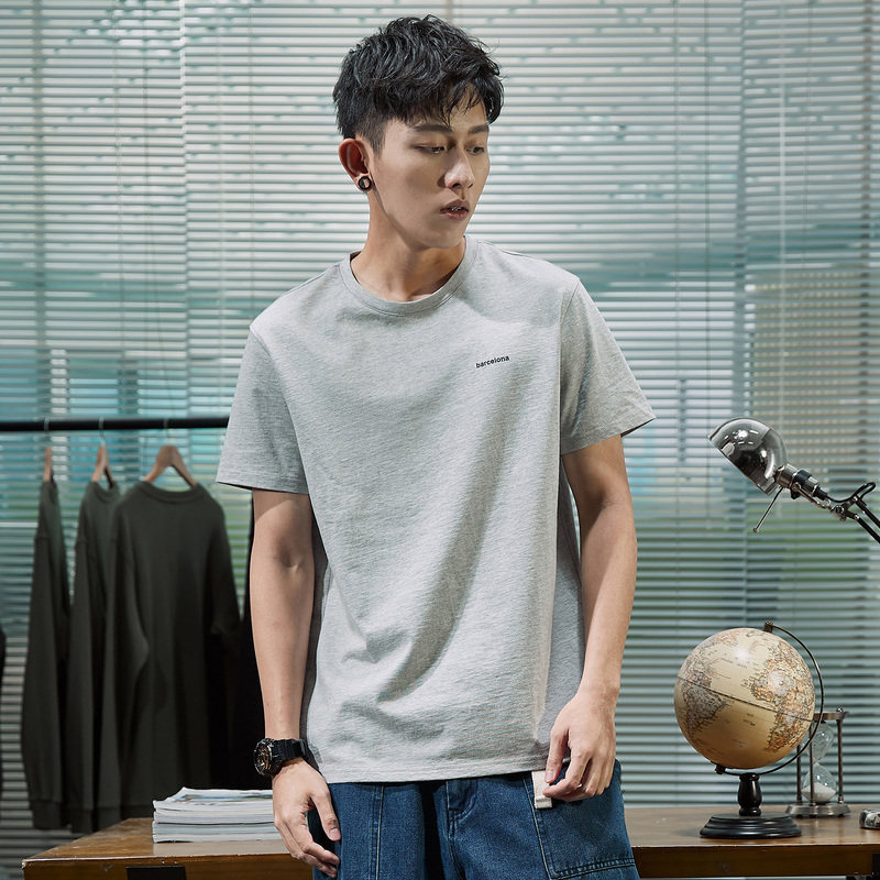 唐狮官方旗舰店短袖t恤男潮打底衫 唐狮天悦T恤