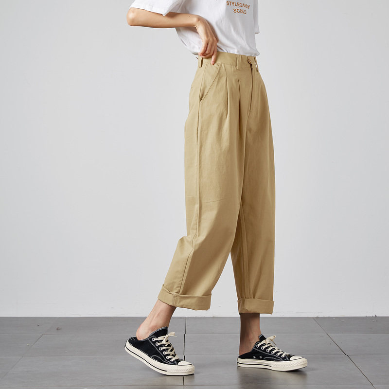 唐狮官方旗舰店2020春新款潮休闲裤 唐狮喜之乐休闲裤