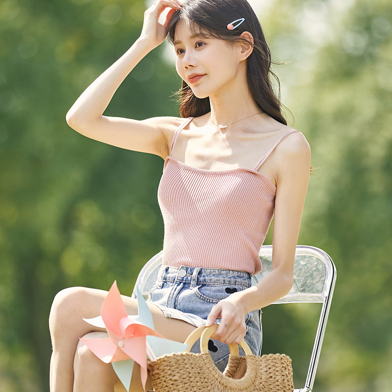 唐狮2023春夏吊带外穿基础小内搭 唐狮背心吊带