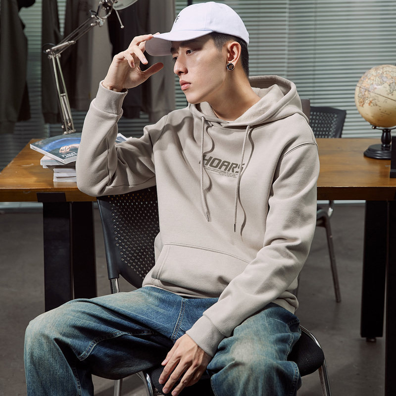 唐狮2020春装新款薄绒男韩版卫衣 唐狮喜之乐卫衣