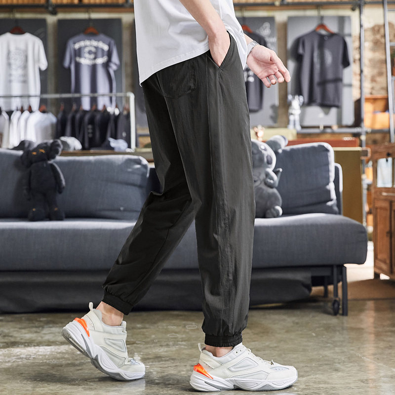 唐狮2021秋季新款男宽松韩版休闲裤 唐狮喜之乐休闲裤