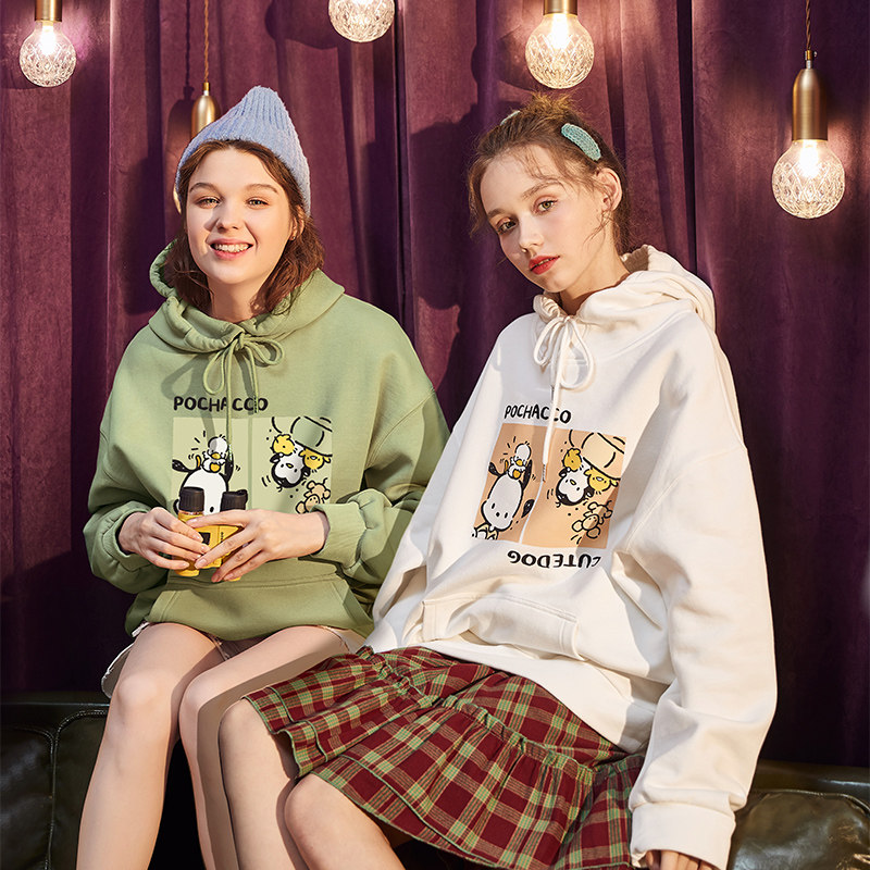 唐狮宽松韩版春秋2019新款连帽卫衣 唐狮天悦卫衣/绒衫