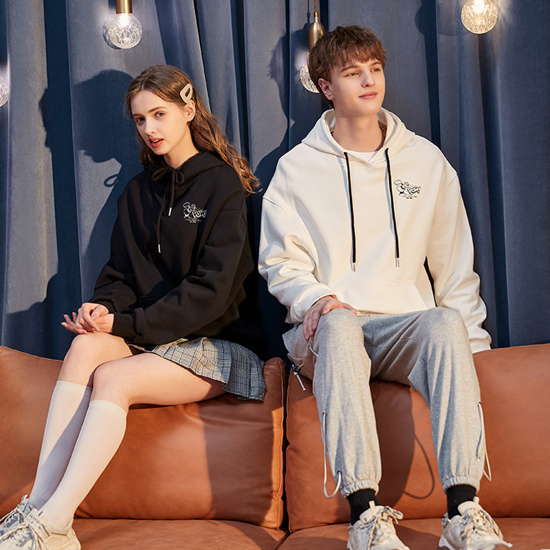 唐狮情侣装男女同码2021秋新款卫衣 唐狮喜之乐卫衣