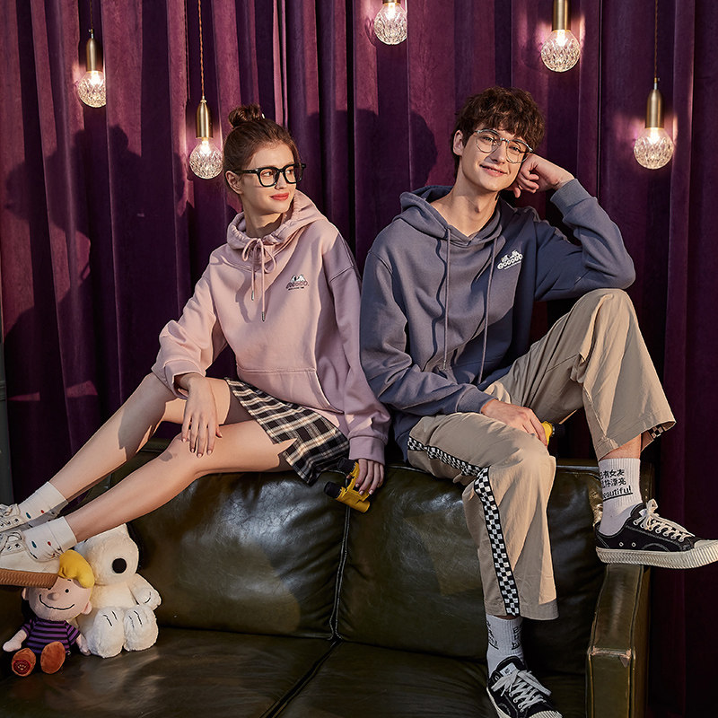 唐狮情侣装连帽2020秋季史努比卫衣 唐狮喜之乐卫衣
