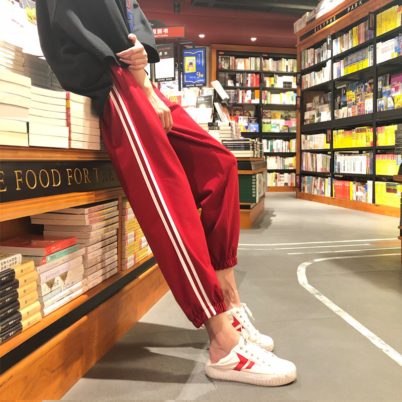 唐狮官方旗舰店2020春秋新款运动裤 唐狮喜之乐休闲裤