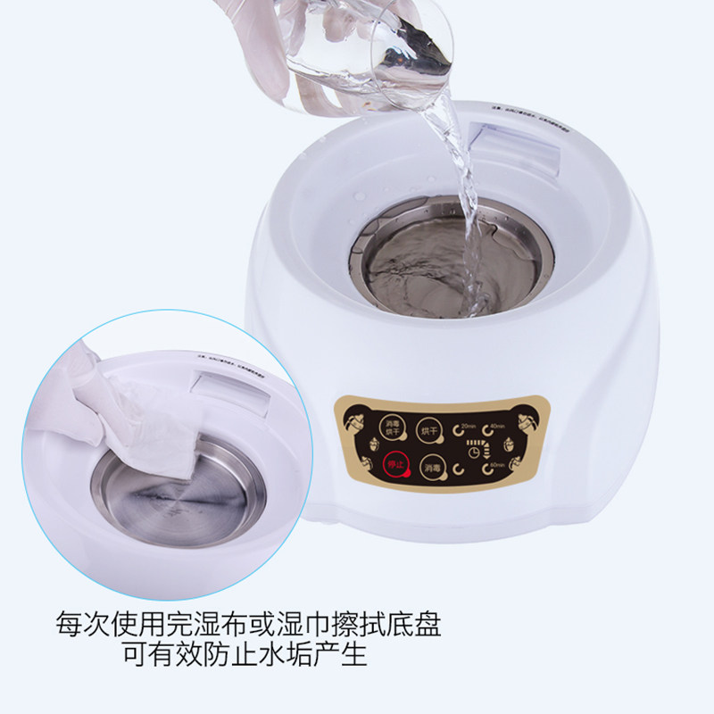 小白熊奶瓶餐具消毒锅带蒸汽消毒柜 诚字号母婴奶瓶消毒器/消毒锅