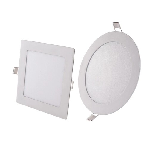led panel light面板灯天花灯110V220嵌入式商用超薄圆方形筒灯 - 图3