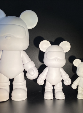 网红流体熊摆件小熊石膏