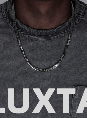 LUXTA蛇骨链男项链嘻哈