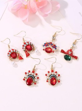 京剧脸谱刀马旦网红风戏曲项链