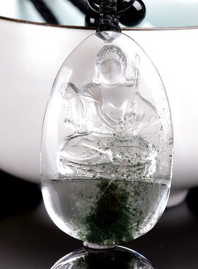 属鸡守护神绿幽灵吊坠