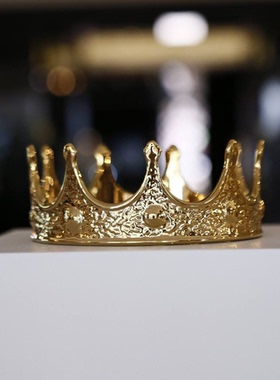 seletti金色飞船骷髅头护身符