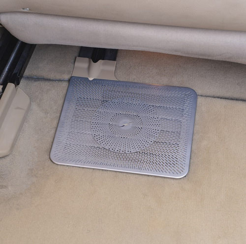 适用奔驰老款S级W221s300 s350l中控车门喇叭罩内饰改装出风口贴 - 图1