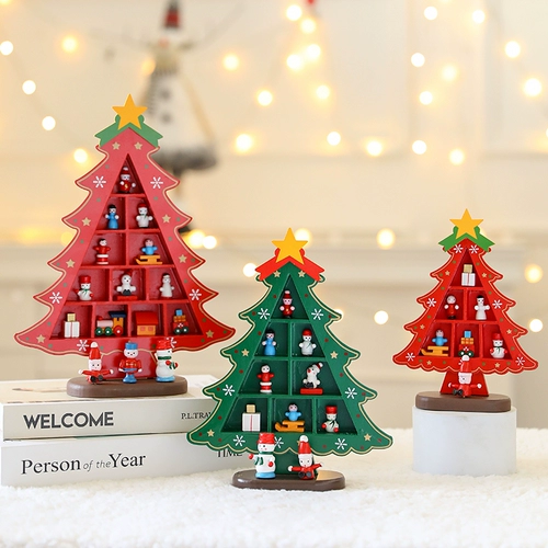 Рождественский настольный декор для домашнего использования, детский конструктор ручной работы, детская поделка своими руками