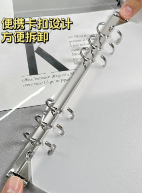 穿戴甲收纳册美甲作品色板展示本