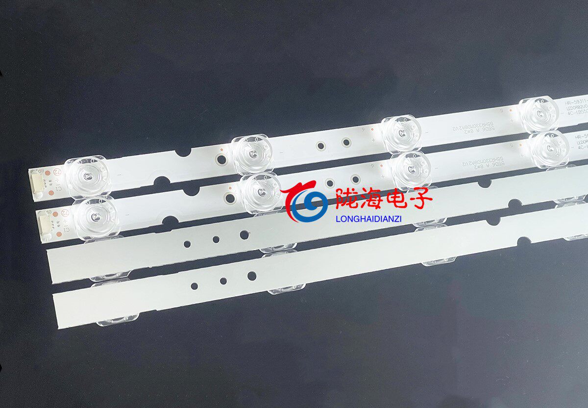 适用TCL 55A261灯条55D6 55HR330M07A2屏LVF550NDEL CD9W02 7灯 - 图2