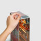 Tongqu assembled bookcase special acrylic dustproof cover