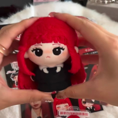 JENNIE金珍妮红宝石妮挂件海星体娃娃明星周边玩偶公仔DIY钥匙扣 - 图1