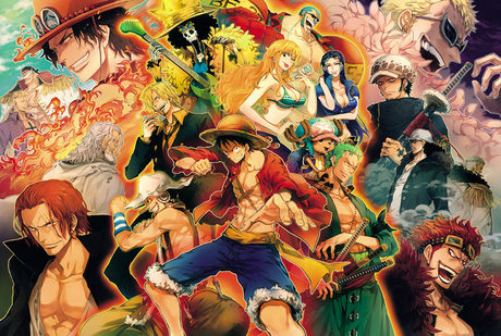 Wooden Puzzle 1000 Pieces Large And Difficult 500 Pieces Mosaic Luffy Smiley One Piece Cartoon Anime