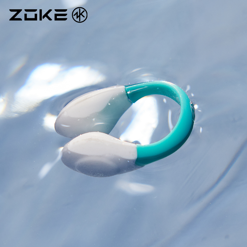 洲克游泳鼻夹防呛水男女游泳训练浮力防丢失防滑装备儿童3d贴合 - 图0