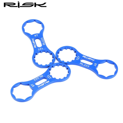 RISK山地自行车避震器前叉肩盖扳手三拓XCMXCRXCTRST拆卸工具