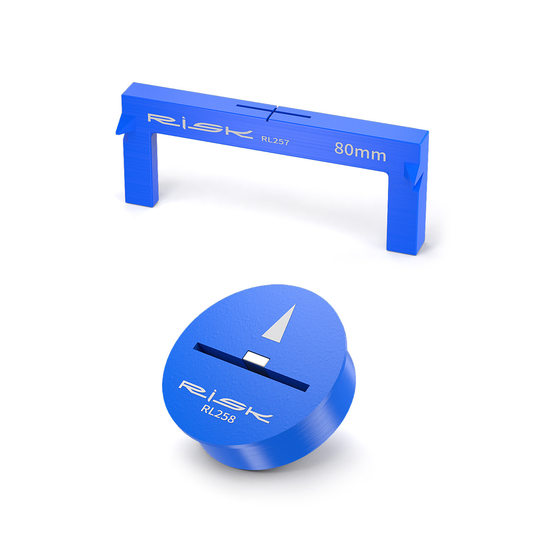 RISK 山地公路车自行车坐高座高测量工具座垫高度fitting调整工具