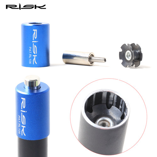 RISK自行车前叉太阳花打入工具山地公路碗组钢制花芯安装套筒工具 - 图1