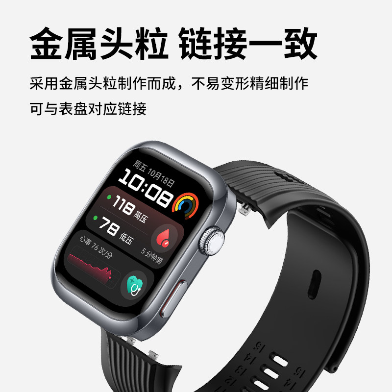 西蒙迪奥适用华为watchd2表带华为手表d2硅胶腕带watch d2血压表表带新款华为watchd替换带高端 - 图1
