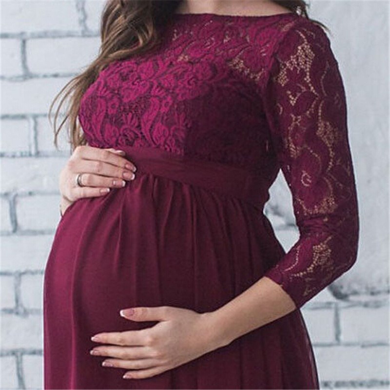 Pregnant Maternity Photography Props Women Pregnancy dress - 图3