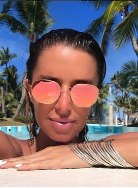 new classic Round women for frame men sunglasses sun-glasses