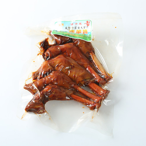 东北烧烤碳烤羊蹄子熏酱卤味羊脚烧烤店商用食材真空即食包邮 - 图3