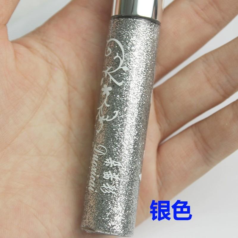 彩色液体眼线液亮晶晶儿童舞台妆卧蚕提亮爆闪眼影眼妆亮片啫喱膏