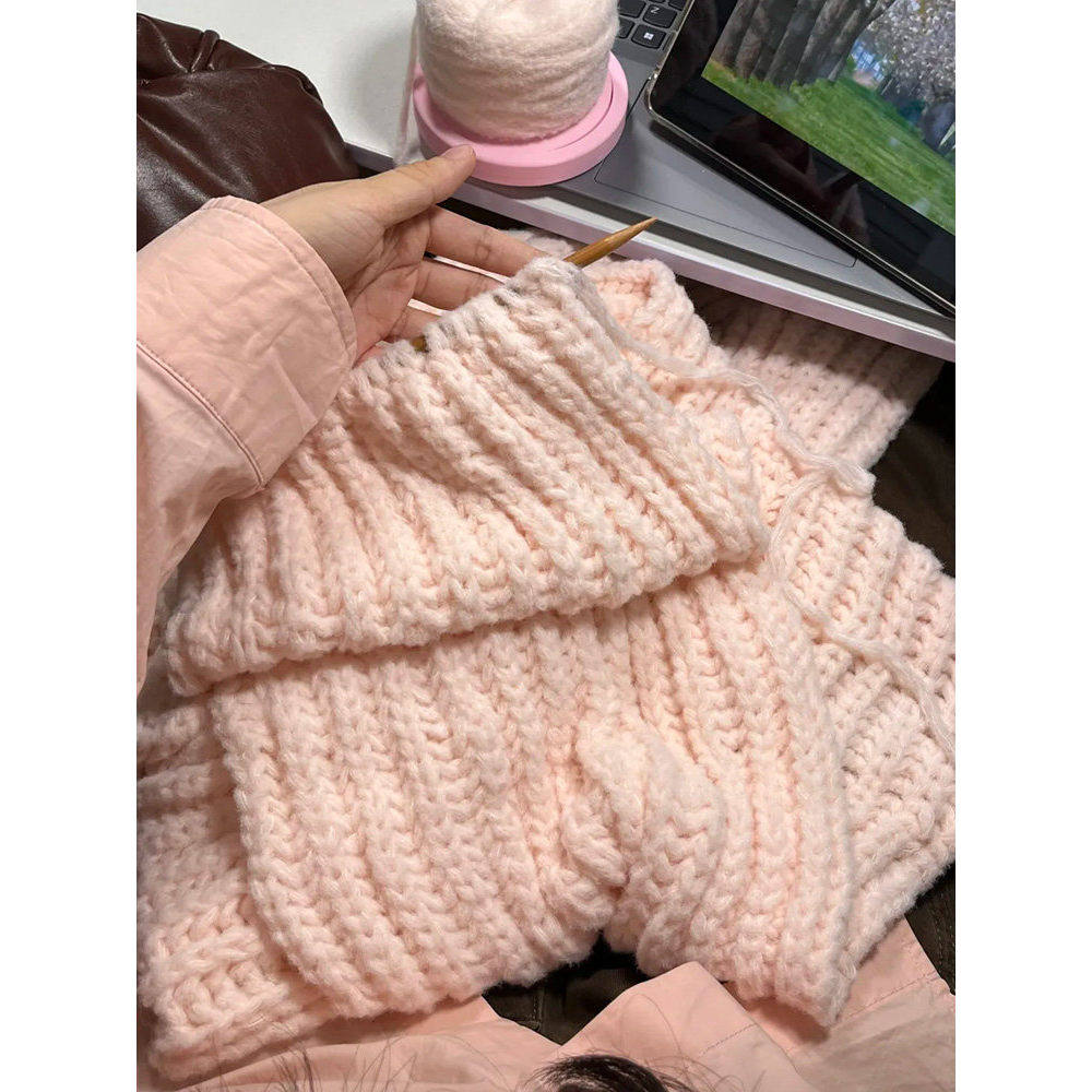 围巾材料包柔软亲肤手工毛线小糯米diy礼物送男女友云朵慕斯编织,淘宝优惠券,粉丝福利购,淘宝优惠卷