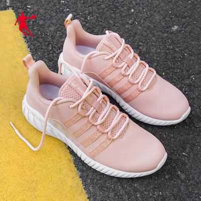 乔丹运动鞋女秋冬款网面休闲跑步鞋