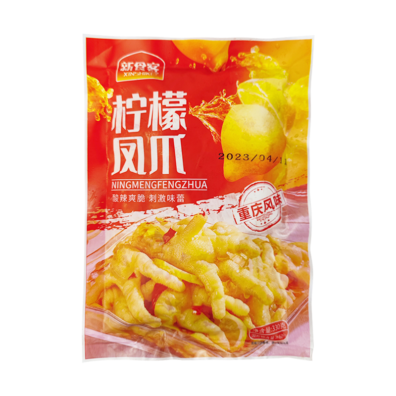 无骨鸡爪柠檬酸辣330g去骨凤爪即食商用下酒菜网红休闲零食解馋 - 图3