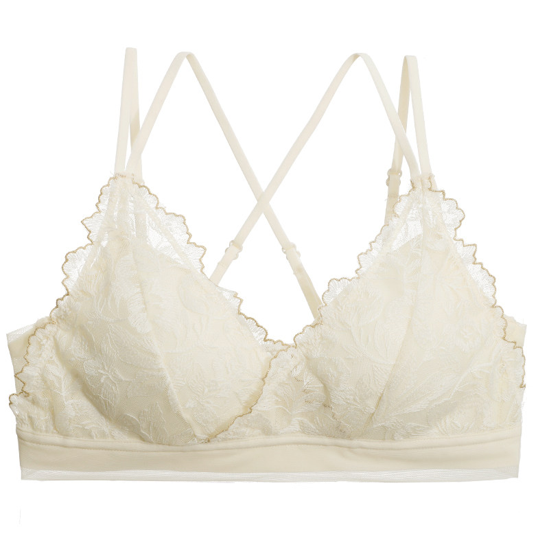 性感美背夏季超薄款无钢圈聚拢内衣 红粉女王文胸