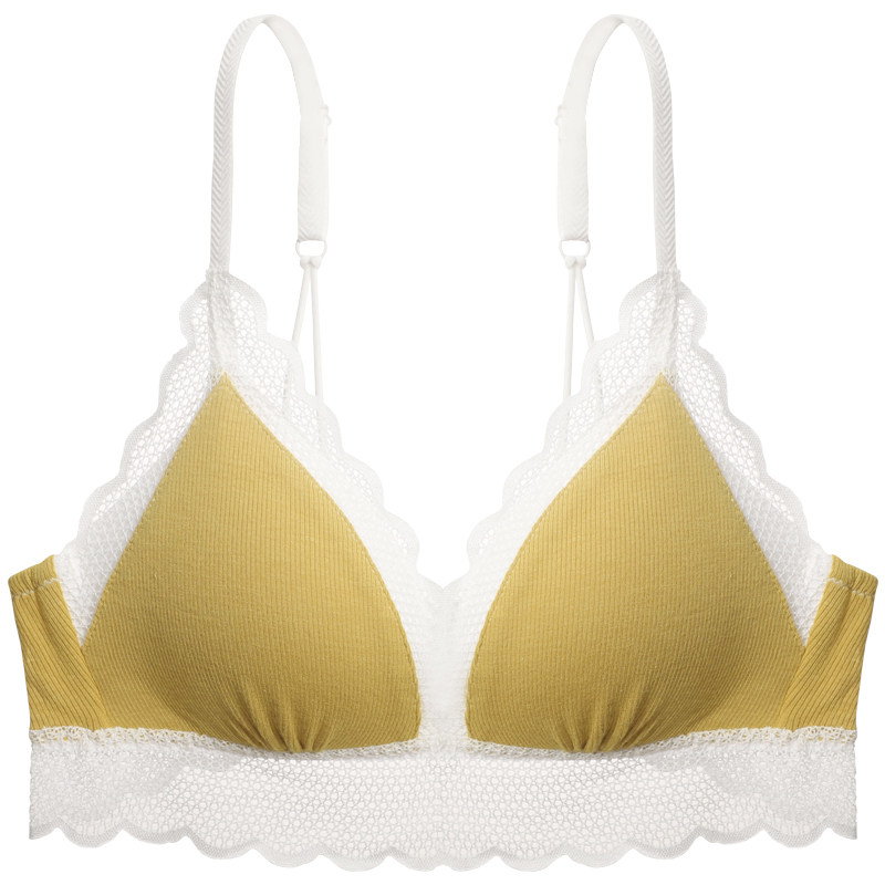 夏季超薄款无钢圈小胸聚拢法式文胸 红粉女王文胸