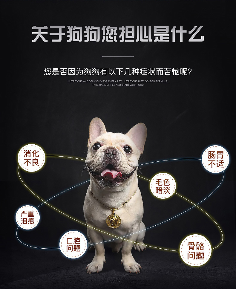 比特斗牛犬拉布拉多金毛巴哥沙皮卡斯罗犬成幼犬专用狗粮20KG40斤 - 图0