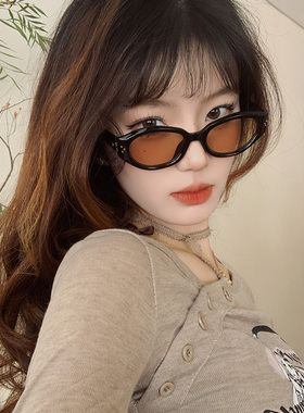 周给给防紫外线猫眼太阳眼镜