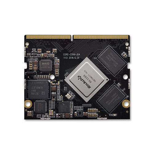 Core-3399-JD4六核AI核心板 NPU人工智能 边缘计算 安卓RK3399 - 图0