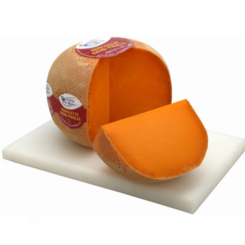 法国 ISIGNY Mimolette 米莫莱特干酪210g成熟期6个月 半硬质奶酪 - 图3