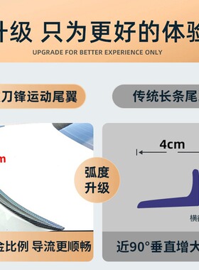 汽车尾翼碳纤维纹改装通