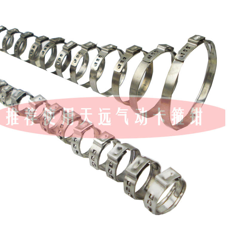 不锈钢管夹卡扣/单耳无极卡箍/环保认证/食品级不锈钢21-33.1MM - 图2