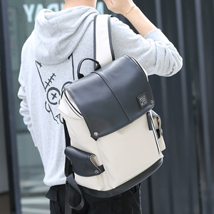 墨一男士休闲防水双肩包