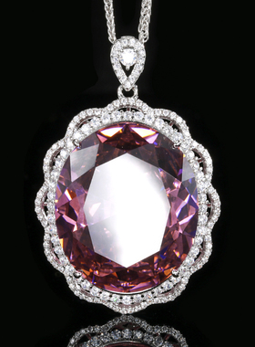 高碳钻轻奢高级简约时尚吊坠