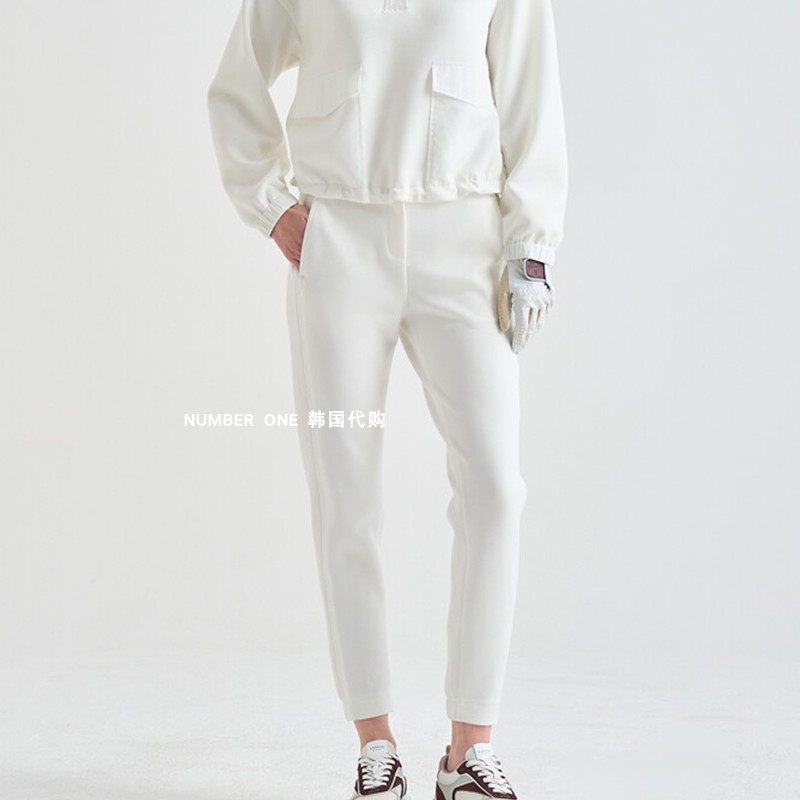 韩国代购高尔夫球服26年女春季侧口袋防紫外线吸湿速干凉感慢跑裤,淘宝优惠券,粉丝福利购,淘宝优惠卷