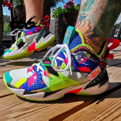 Air Jordan Why Not Zer0.3 威少3实战减震耐磨篮球鞋 CD3003-001 - 图0