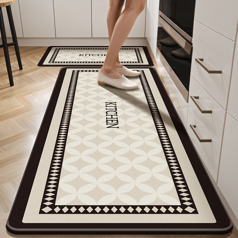 厨房地垫防滑防油可擦免洗防水耐脏地毯垫子吸油脚垫2025新款家用,淘宝优惠券,粉丝福利购,淘宝优惠卷